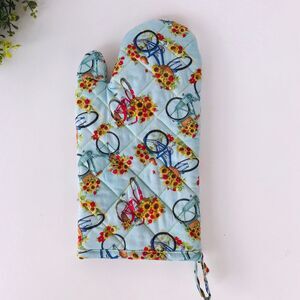 Oven Mitt, Bicycles and Sunflowers Baking Mitt Gift